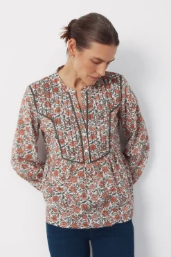 Blusa mao acolchada