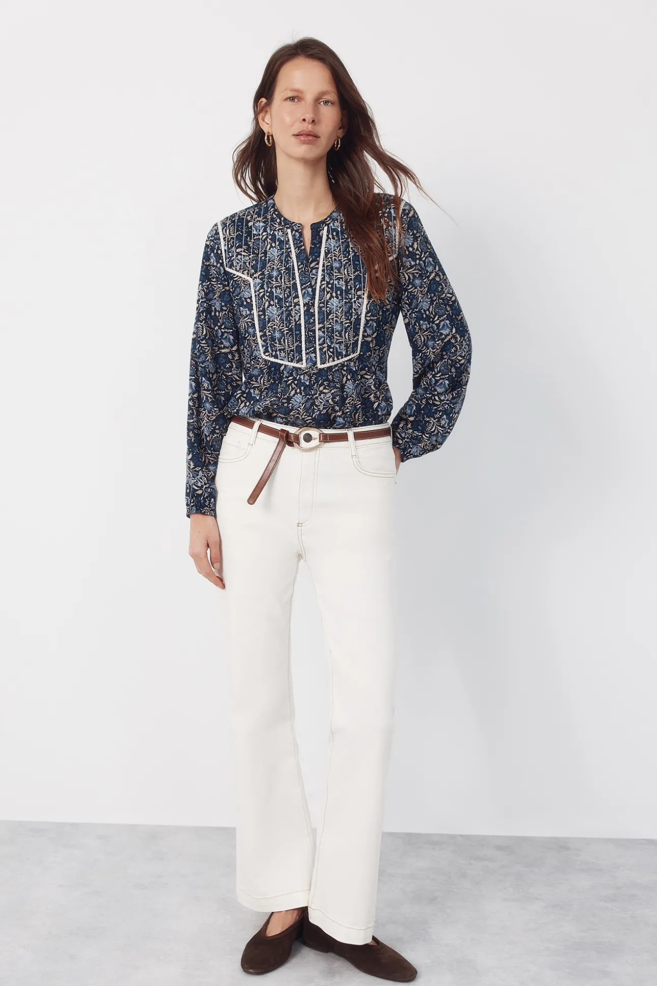 Blusa mao acolchada