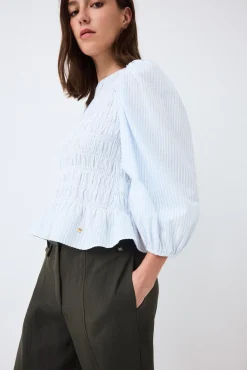 Blusa rayas engomada
