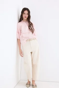 Blusa romántica calados