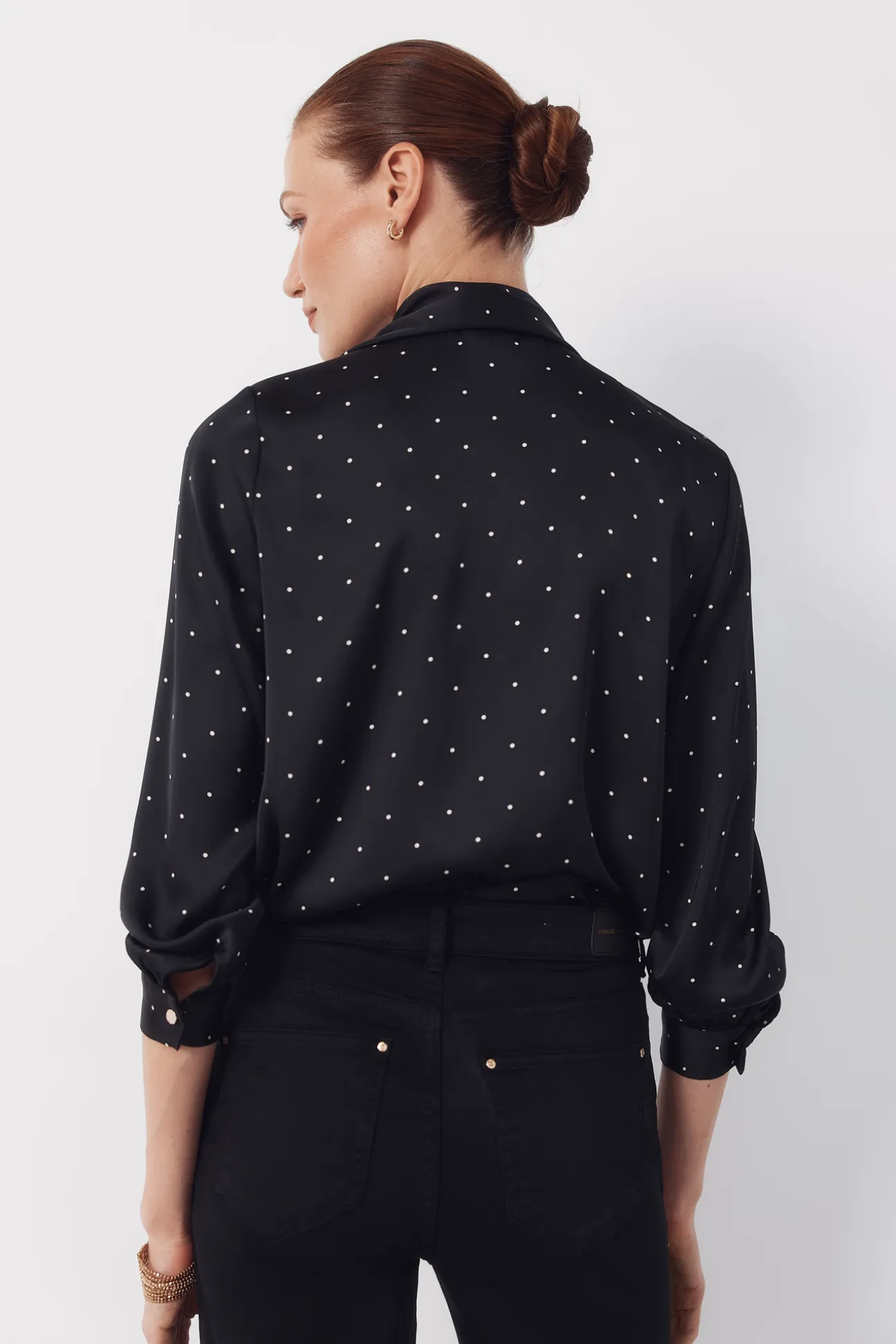 Blusa satinada lazada
