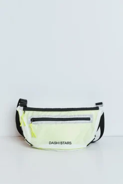 Bolsa bandolera cruzada técnica blanca