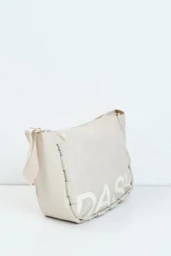 Bolsa bandolera cruzada técnica marrón