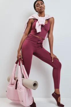 Bolsa deporte nylon rosa