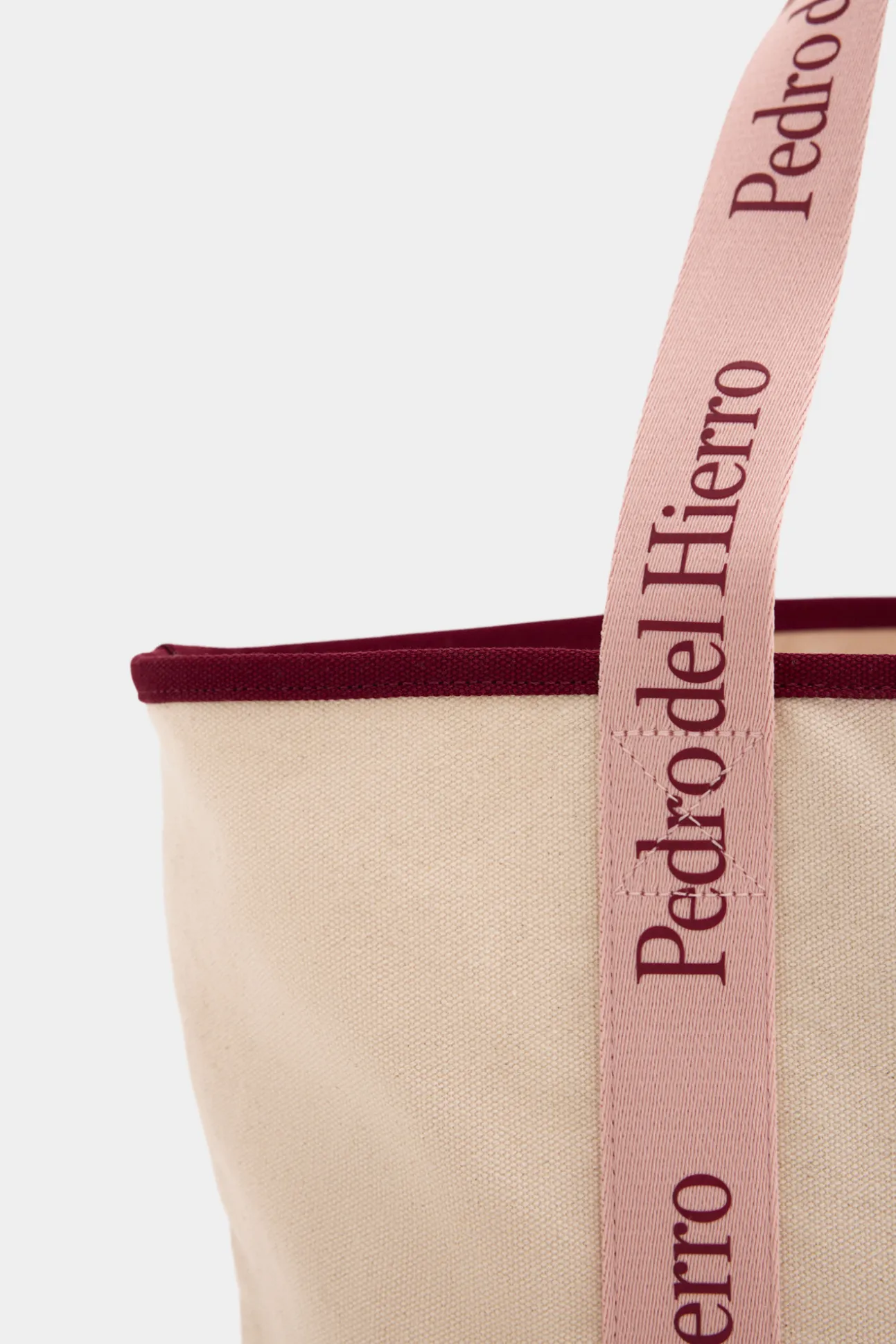 Bolsa tejido bicolor