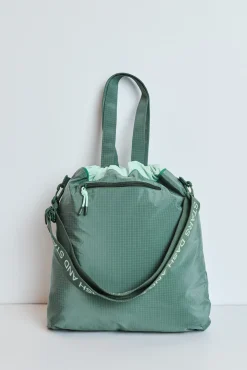 Bolsa tote nylon acolchado