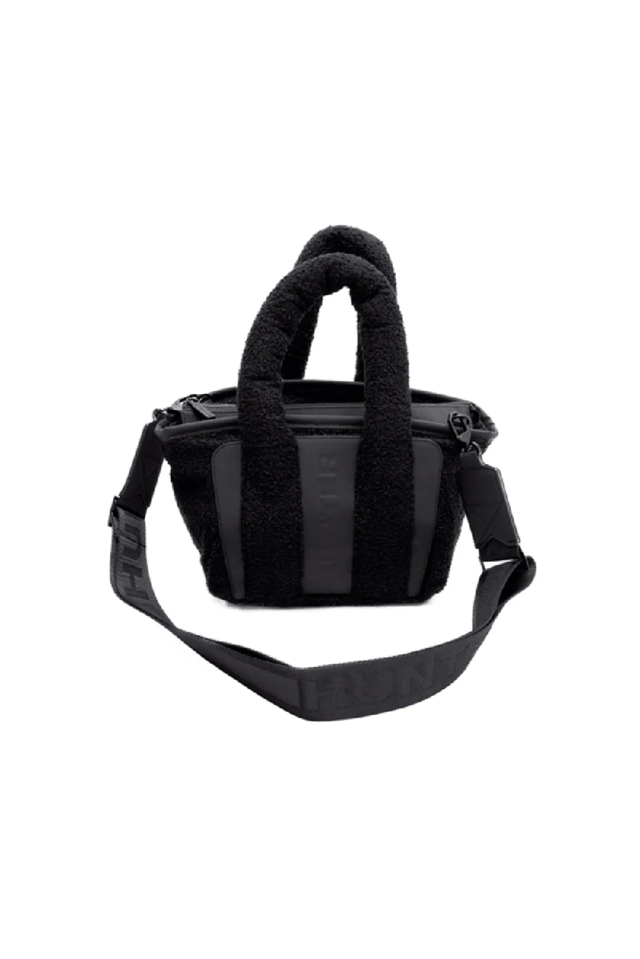 Bolso alloa borg sherpa crossbody black