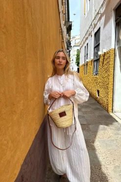 Bolso Capazo piel Bucket