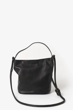 Bolso cubo M piel