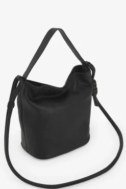 Bolso cubo M piel