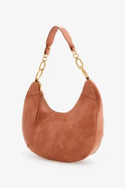Bolso de hombro media luna