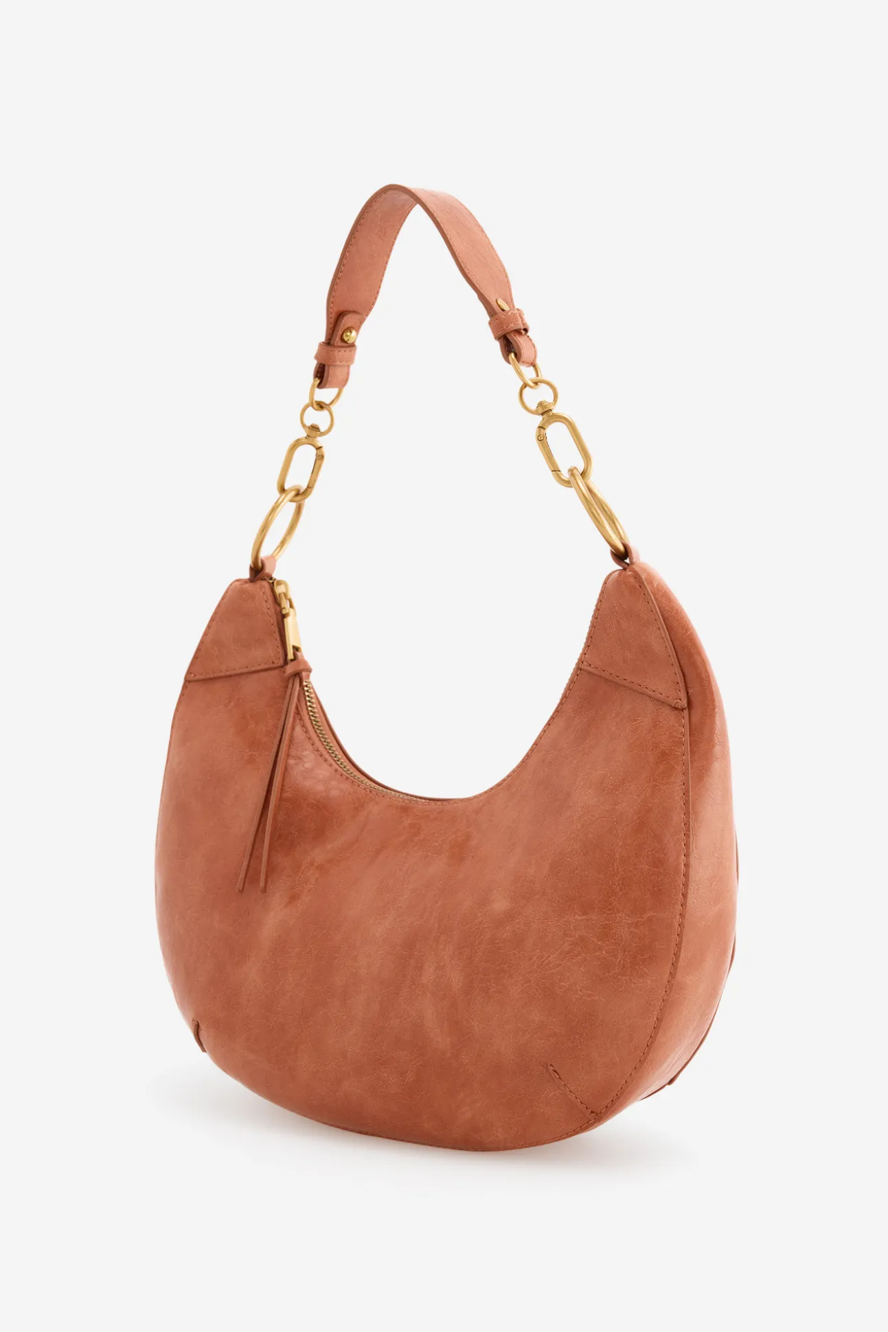 Bolso de hombro media luna
