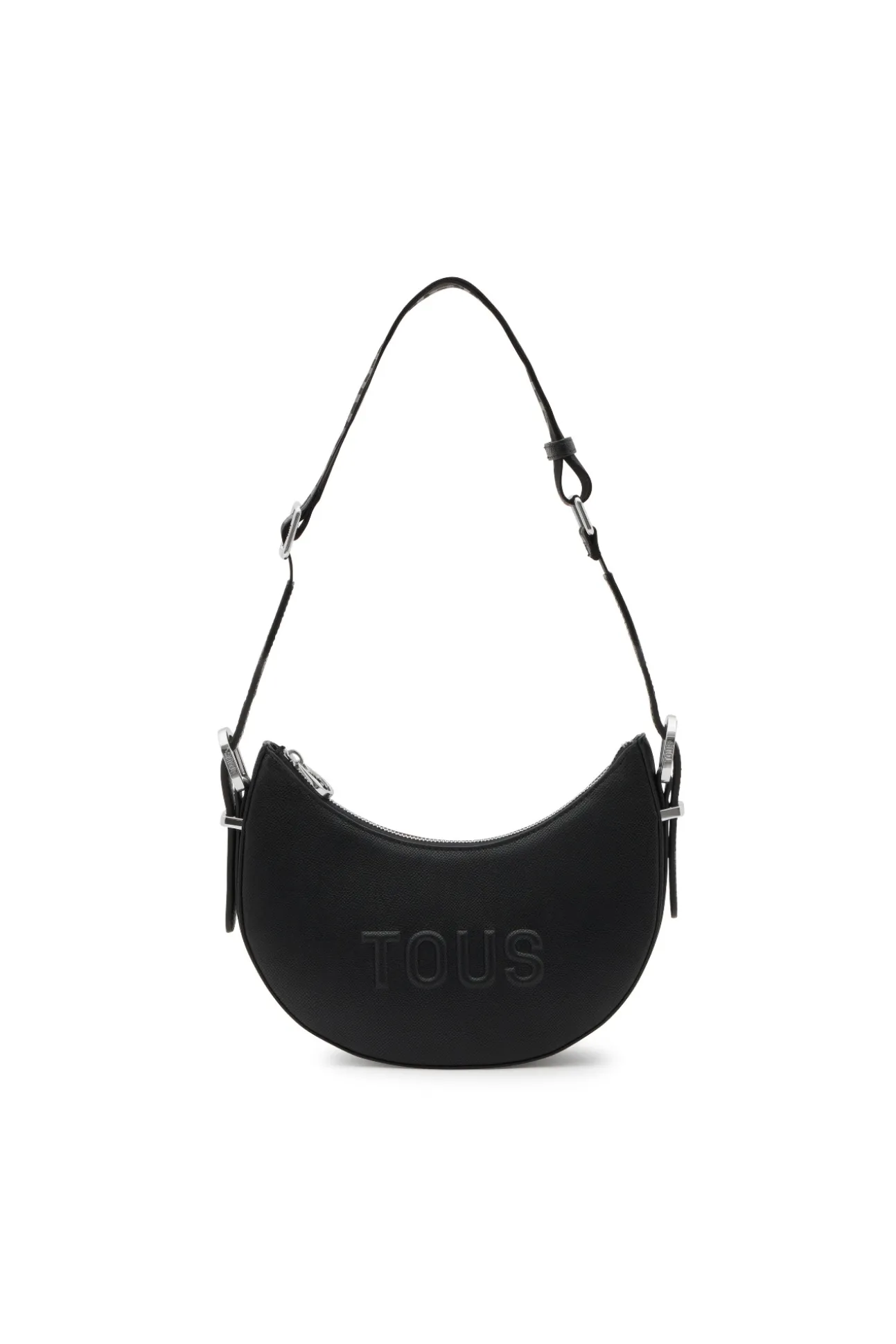 Bolso de hombro mediano renda