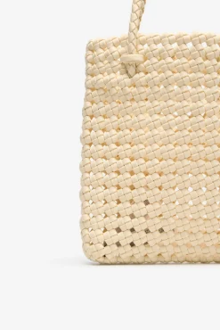 Bolso de mano trenzado tejido