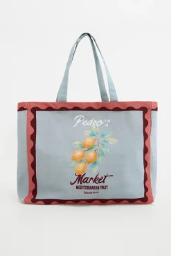 Bolso estampado limones
