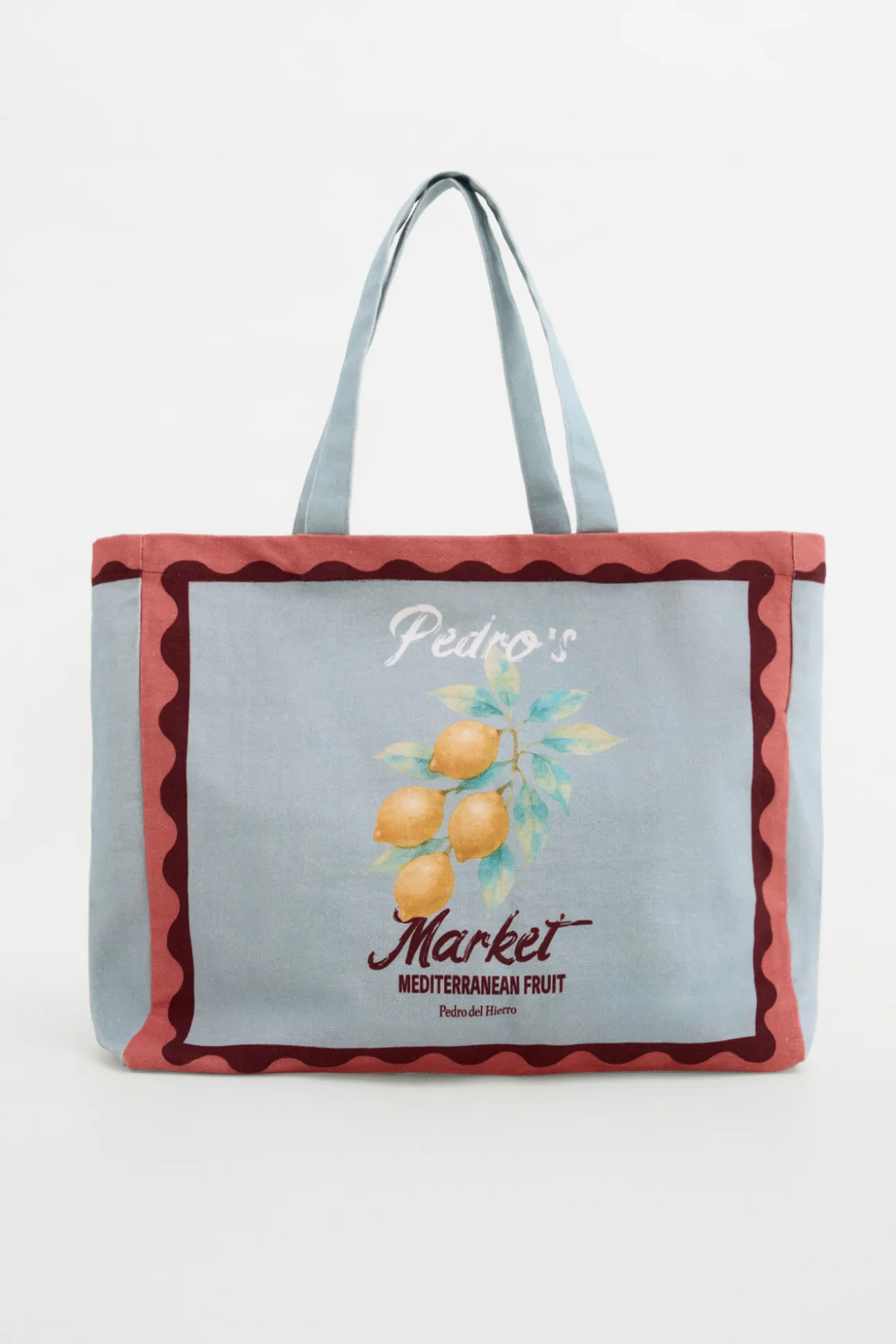 Bolso estampado limones