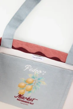 Bolso estampado limones
