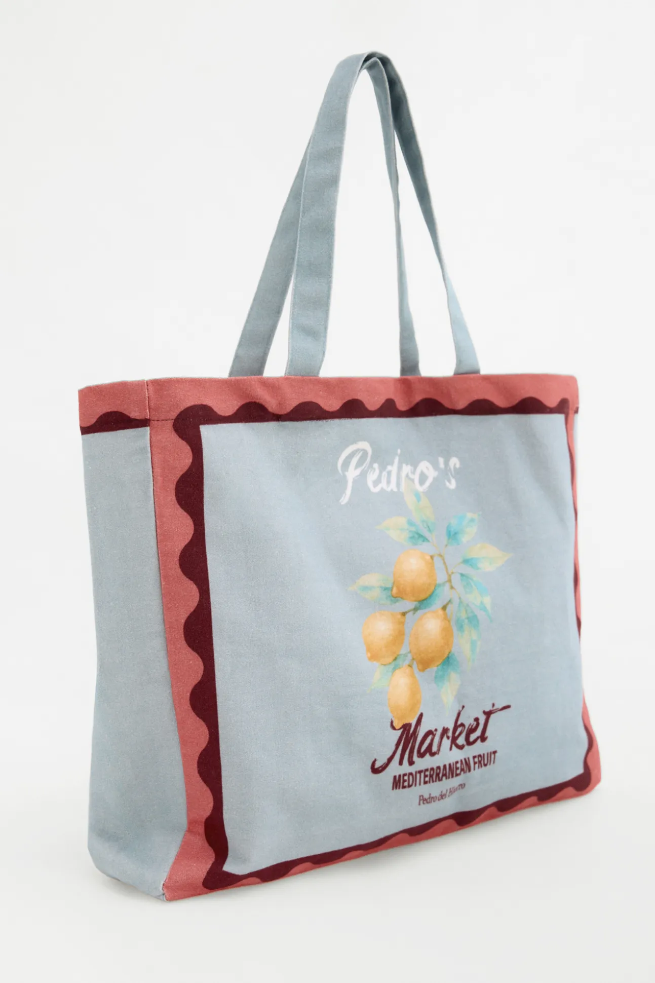 Bolso estampado limones