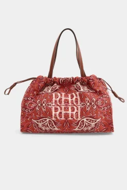 Bolso hombro estampado