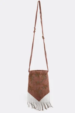 Bolso saco estampado floral