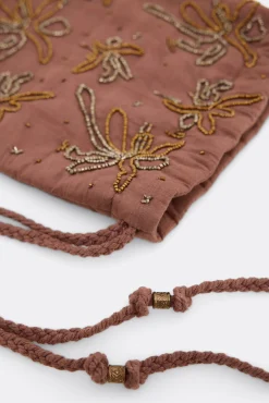Bolso saco estampado floral