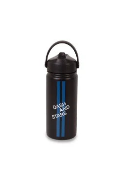 Botella acero inoxidable negra