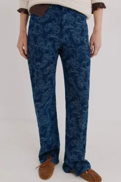 Brenda. Vaqueros jacquard