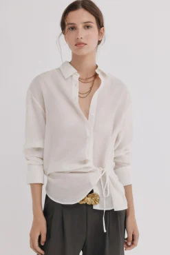 Cala. Camisa fruncido