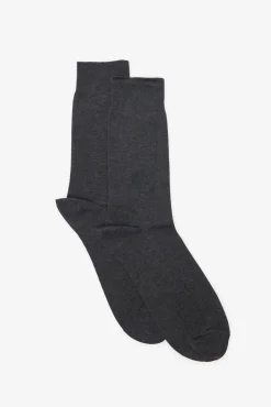 Calcetín liso vestir