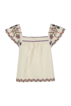 Cali. Blusa bordados florales