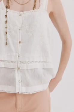 Camelia. Blusa fluída