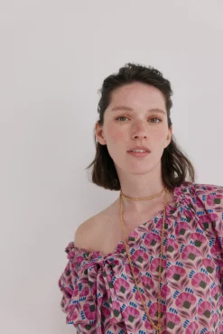 Camille. Blusa floral