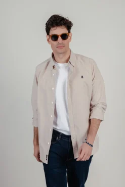 Camisa casual oxford