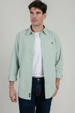 Camisa casual oxford