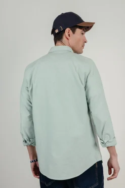 Camisa casual oxford