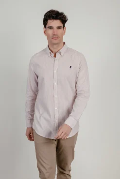 Camisa casual popelín