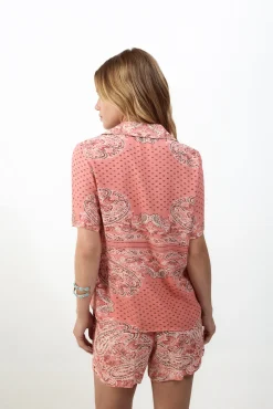 Camisa corta estapada