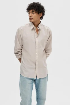 Camisa de lino Slim Fit