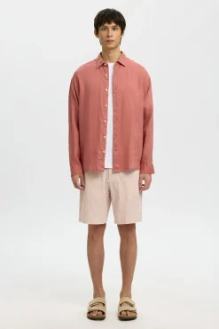 Camisa de manga larga lino