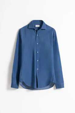 Camisa denim algodón