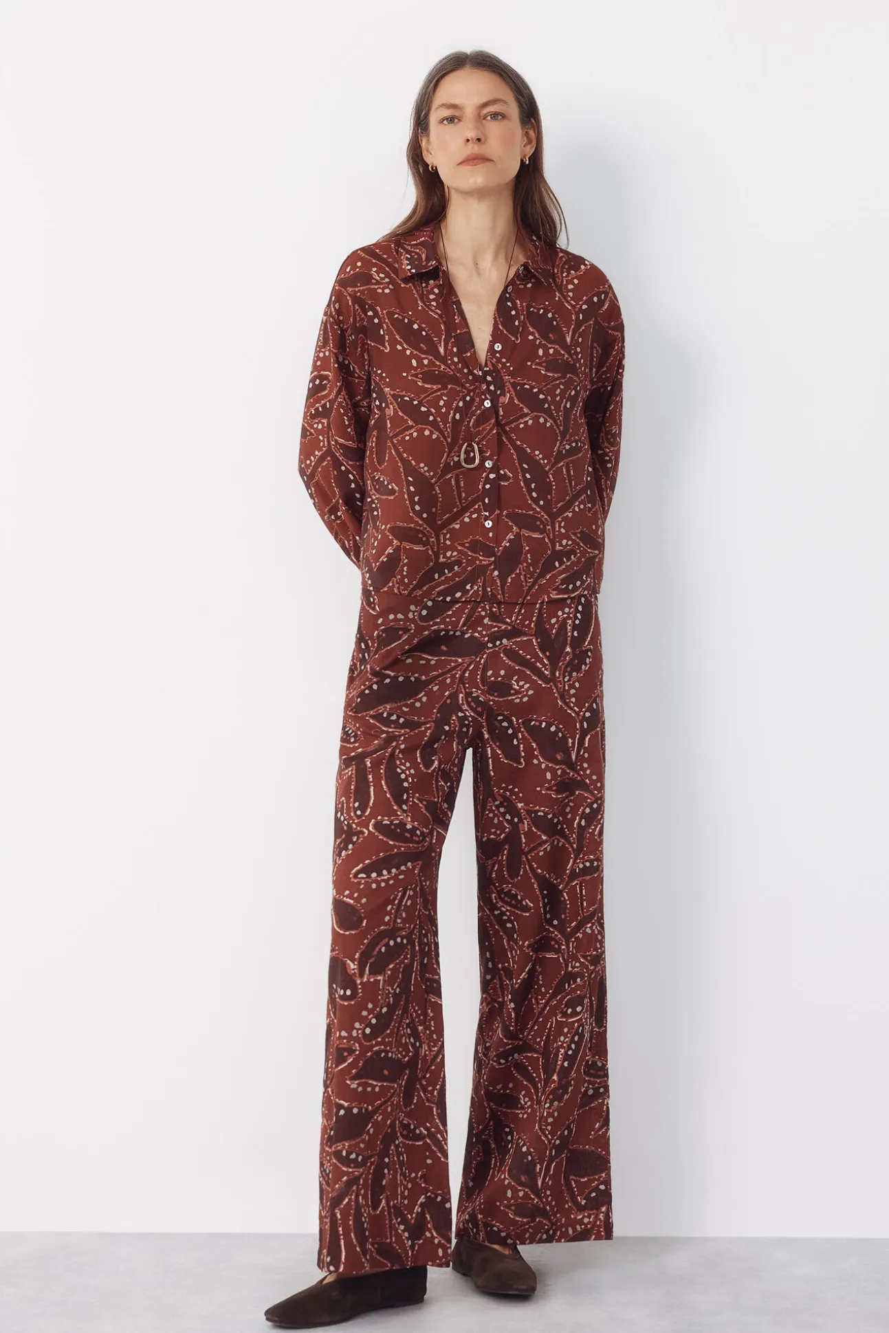 Camisa estampada