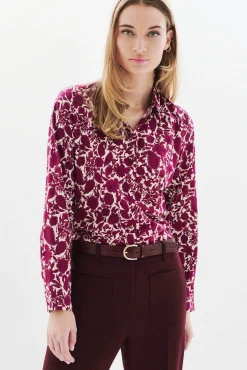 Camisa estampado floral