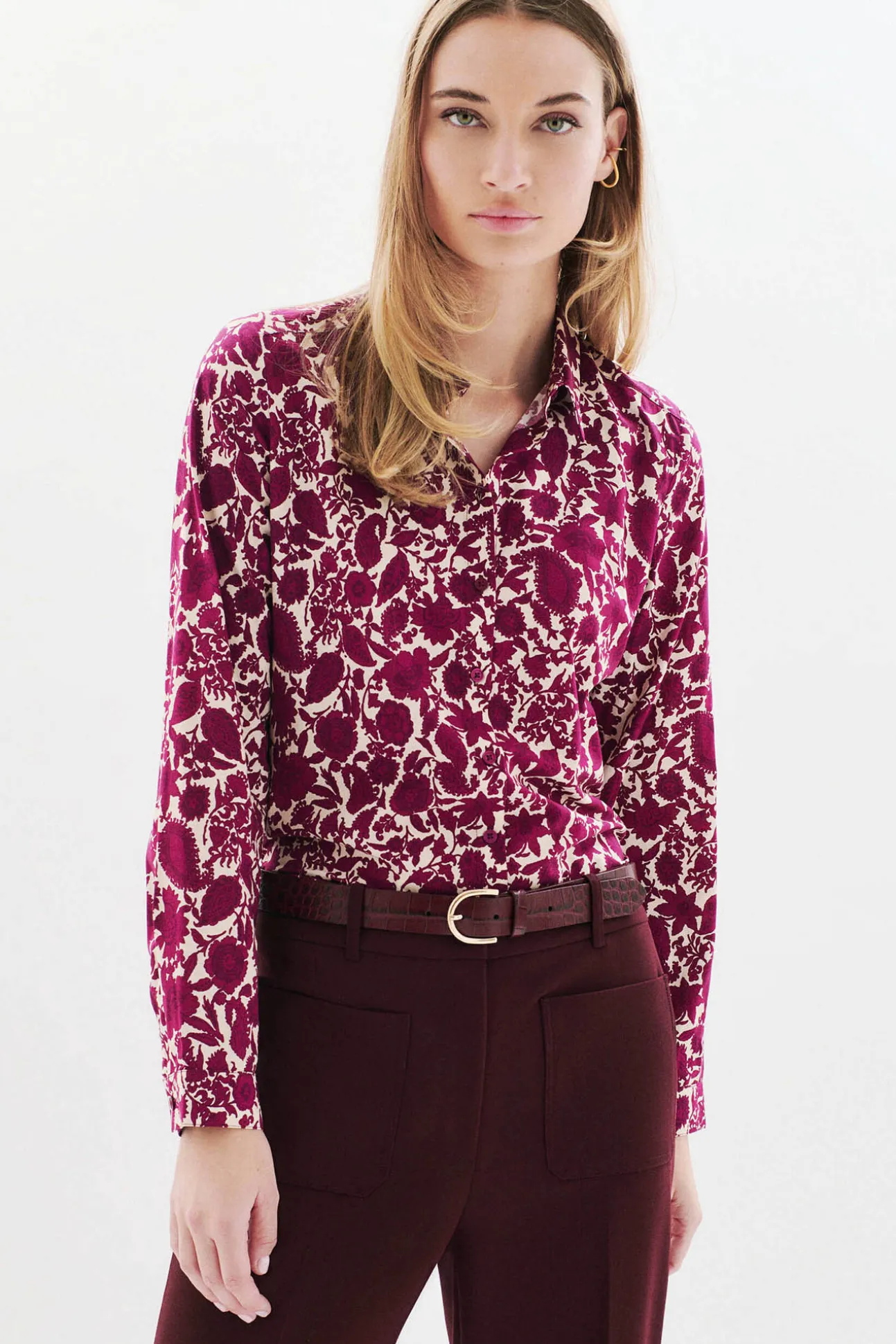 Camisa estampado floral