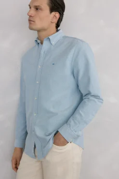 Camisa iconic oxford liso