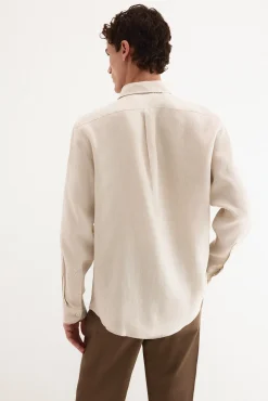 Camisa lino lisa