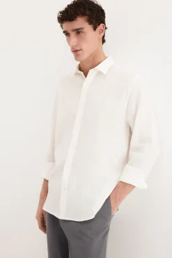 Camisa lino lisa
