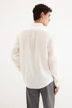 Camisa lino lisa