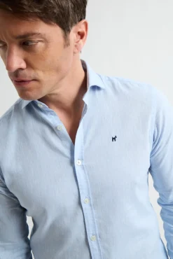 Camisa Lino Mil Rayas
