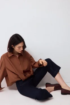 Camisa lisa corta
