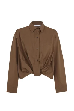 Camisa lisa corta